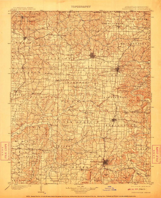 Arkansas - Fayetteville (1901)