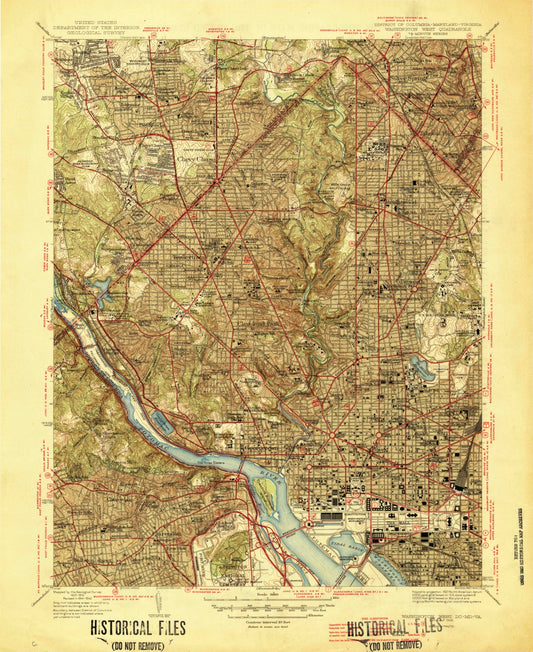 District of Columbia - Washington West (1945)