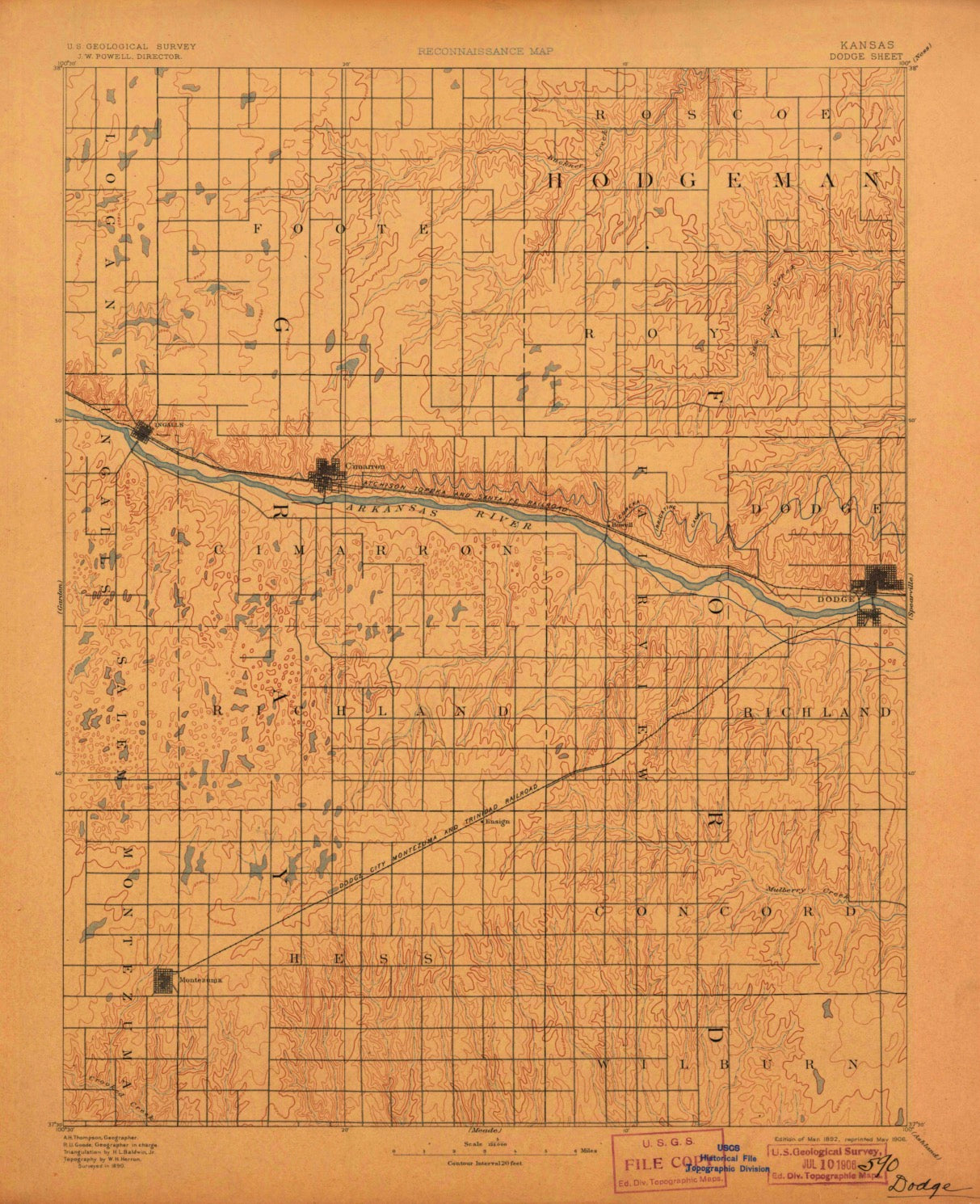 Kansas - Dodge City (1892)