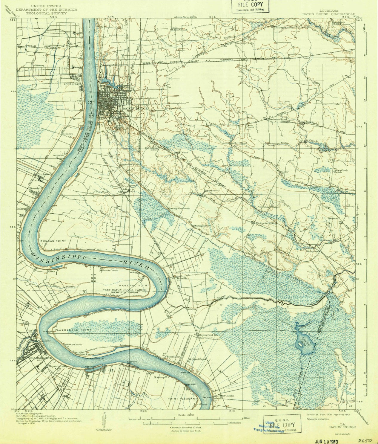 Louisiana - Baton Rouge (1908)