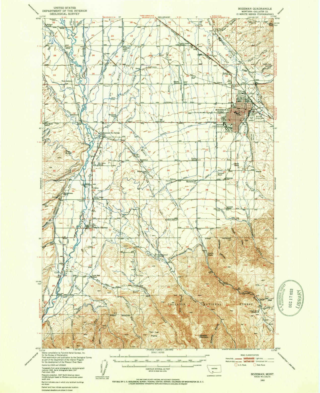 Montana - Bozeman (1953)