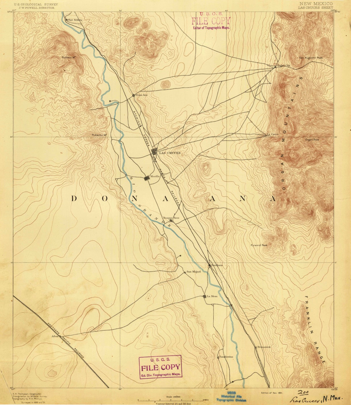 New Mexico - Las Cruces (1891)