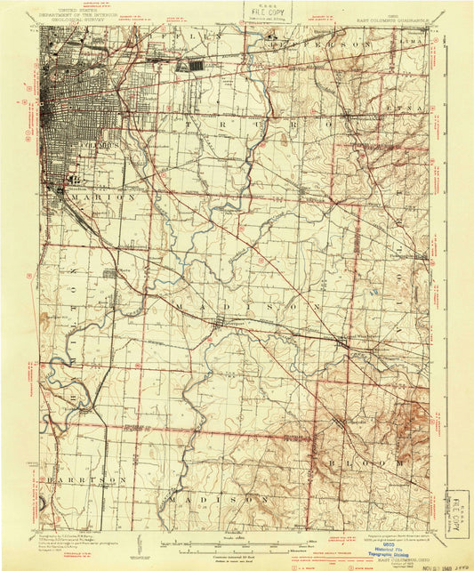 Ohio - Columbus East (1925)