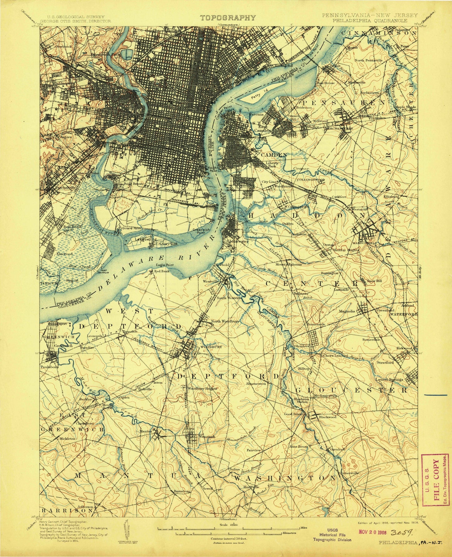 Pennsylvania - Philadelphia (1898)