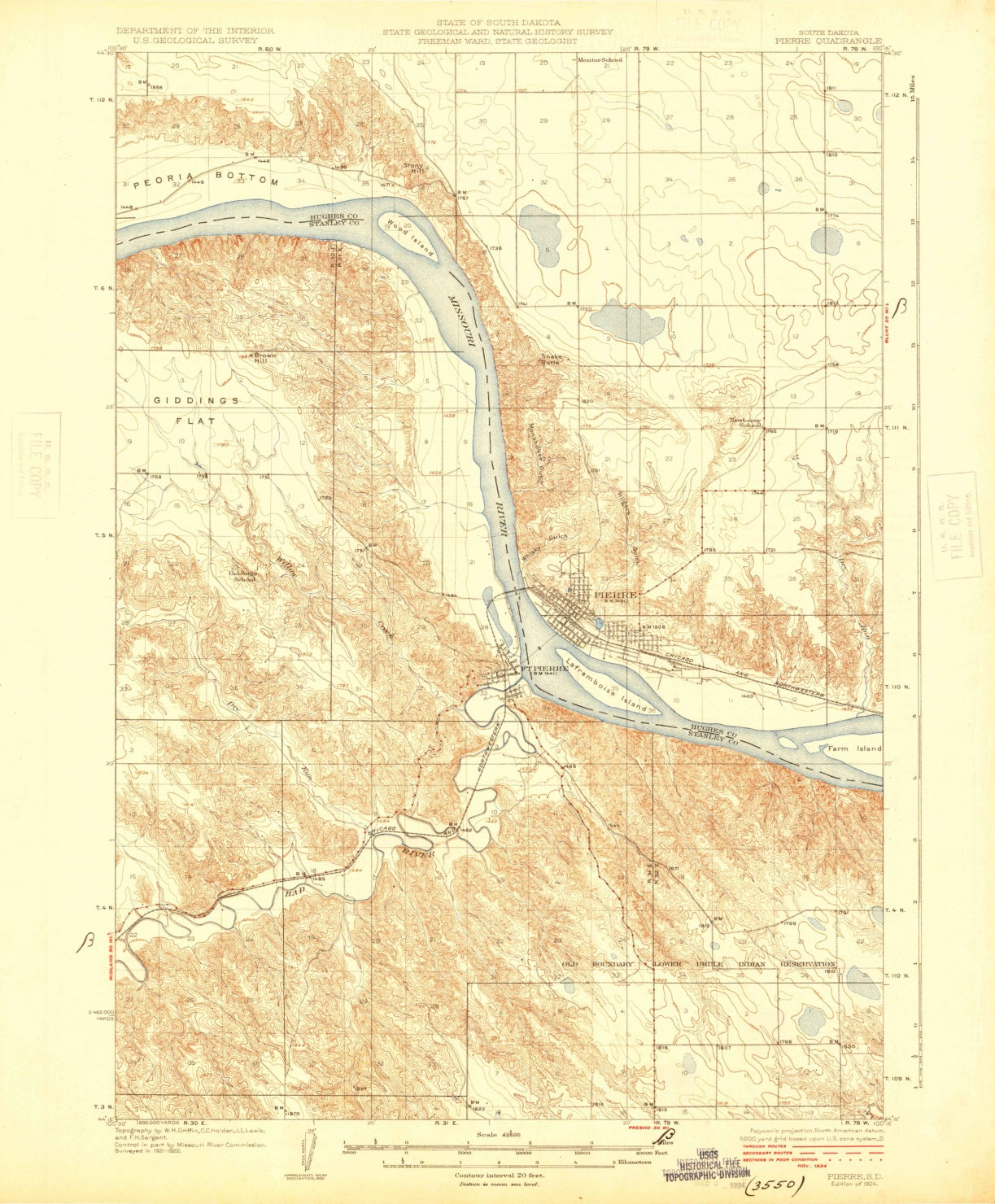 South Dakota - Pierre (1924)