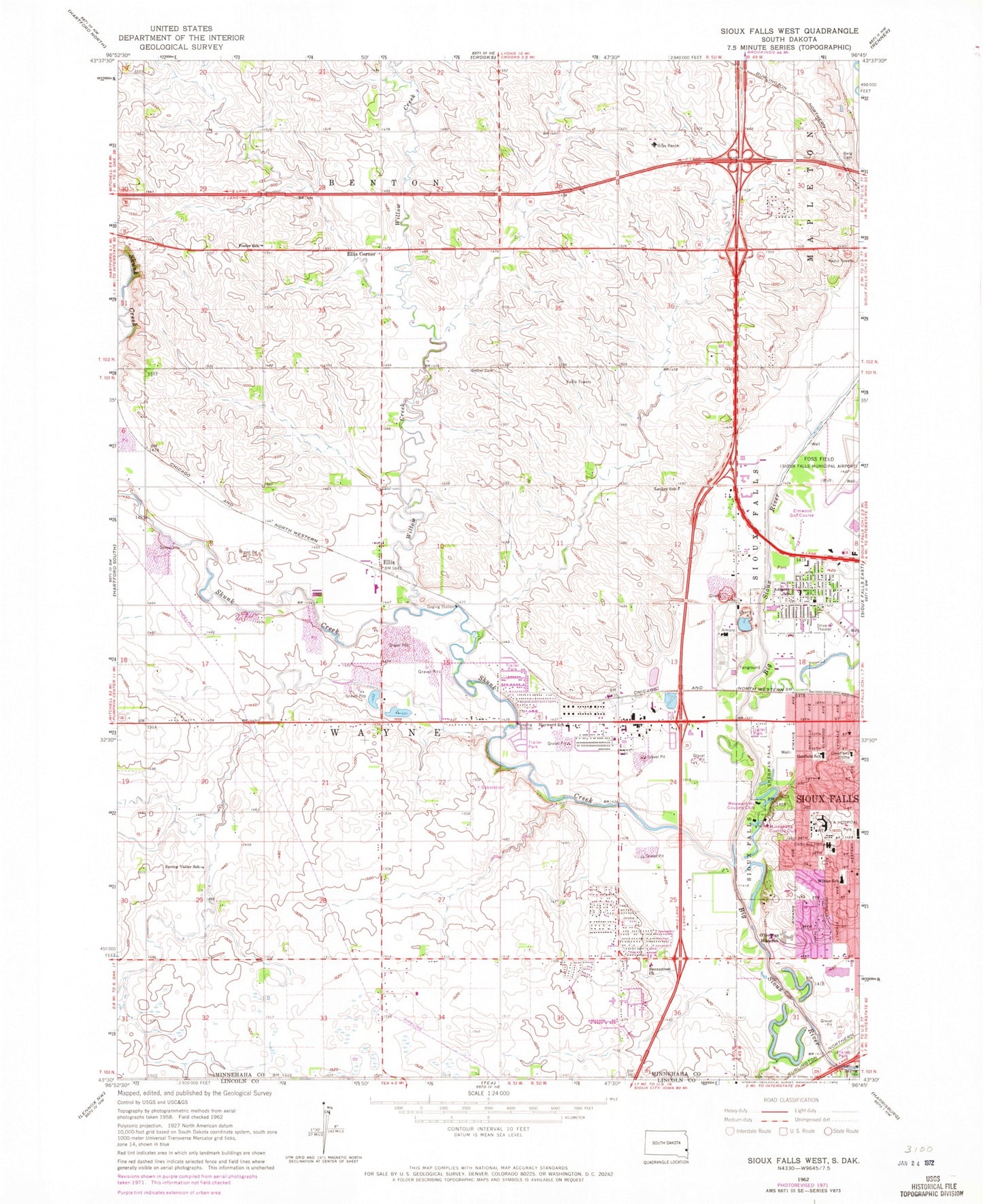 South Dakota - Sioux Falls (1962)