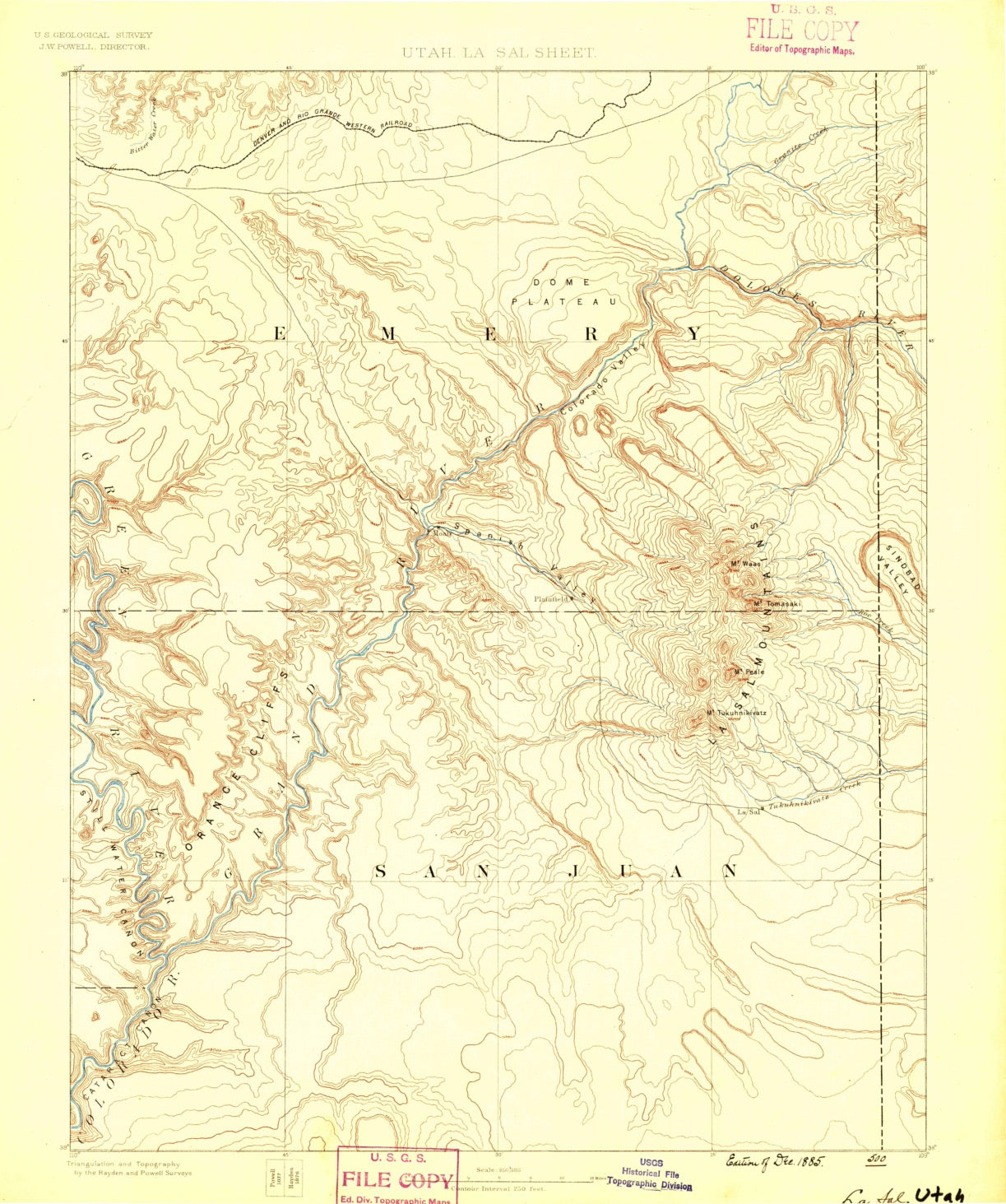 Utah - Moab (1885)