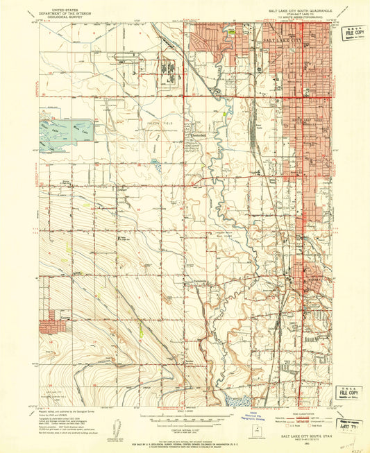 Utah - Salt Lake City South (1951)