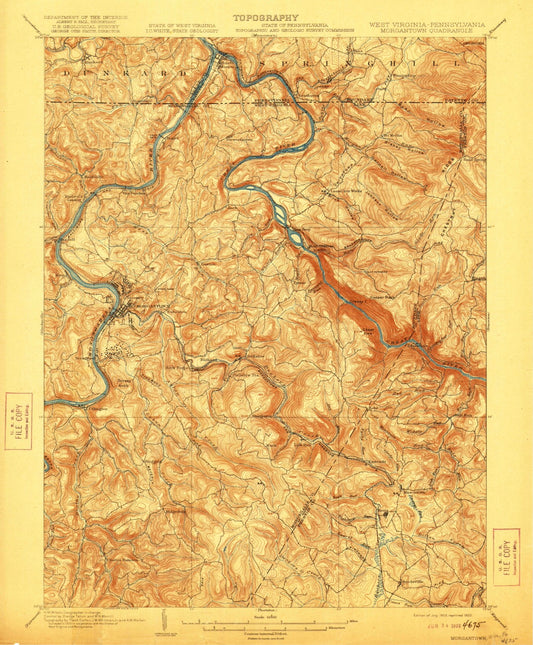 West Virginia - Morgantown (1902)